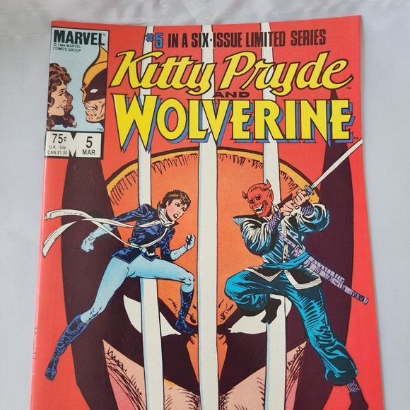 Kitty Pryde and Wolverine #5 Comic Book Marvel Comics Group 1984 FN BnB Iconic - Picture 3 of 9